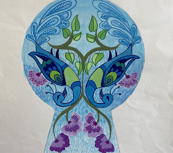 Azure Plumage Harmony